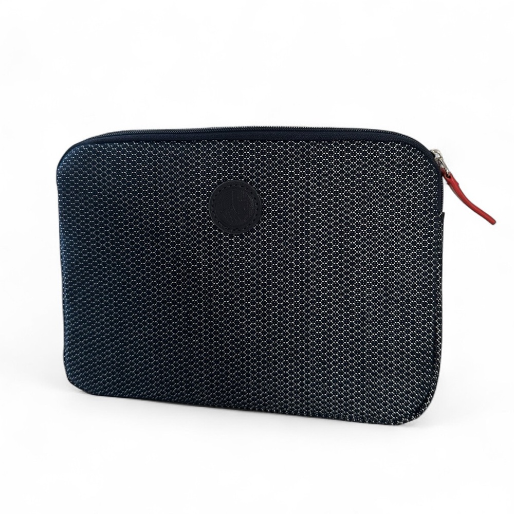 Air France Elegant Black and White Cosmetic Bag